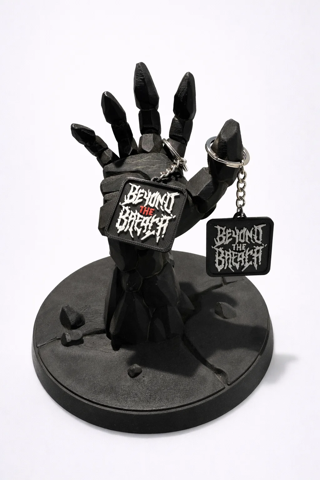 Custom NFC keychain — handmade artist merch